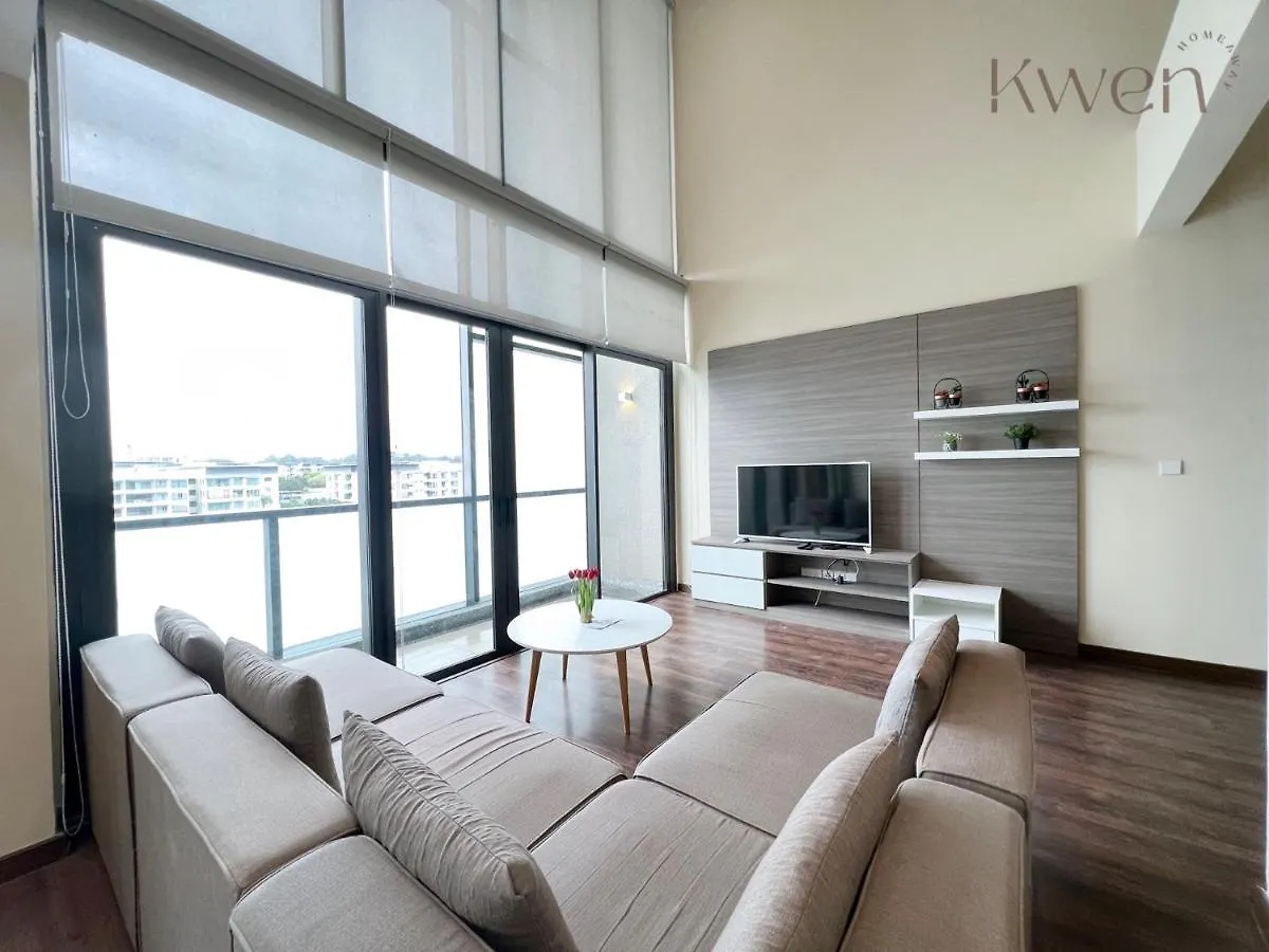 Daire Kwen Suites - City Centre Riverson Soho 2Br L Studio Kota Kinabalu Malezya